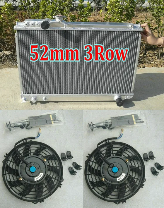 Radiator And Fans Алюминий радиатор+ силиконовый шланг для Toyota Supra MK3 A70 Soarer MA70 3,0 Turbo Soarer MZ20 7MGT 7mgte MT 1986-1992 3.0L - Цвет: Radiator And Fans