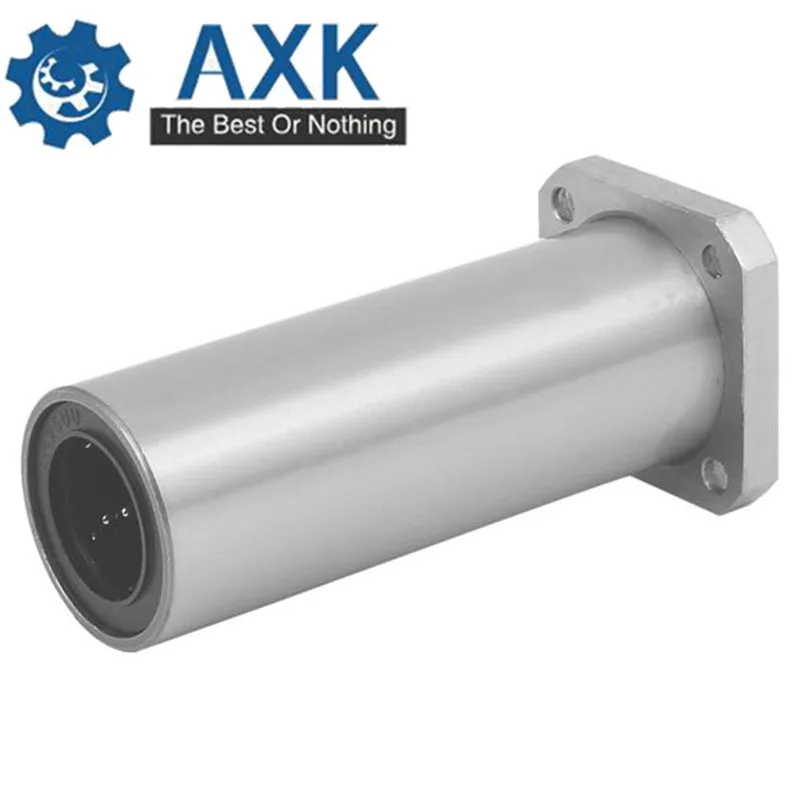 Подшипники LMK10L 1 шт. LMK10LUU UU Расширенный Квадратный фланец линейный подшипник dr: 10