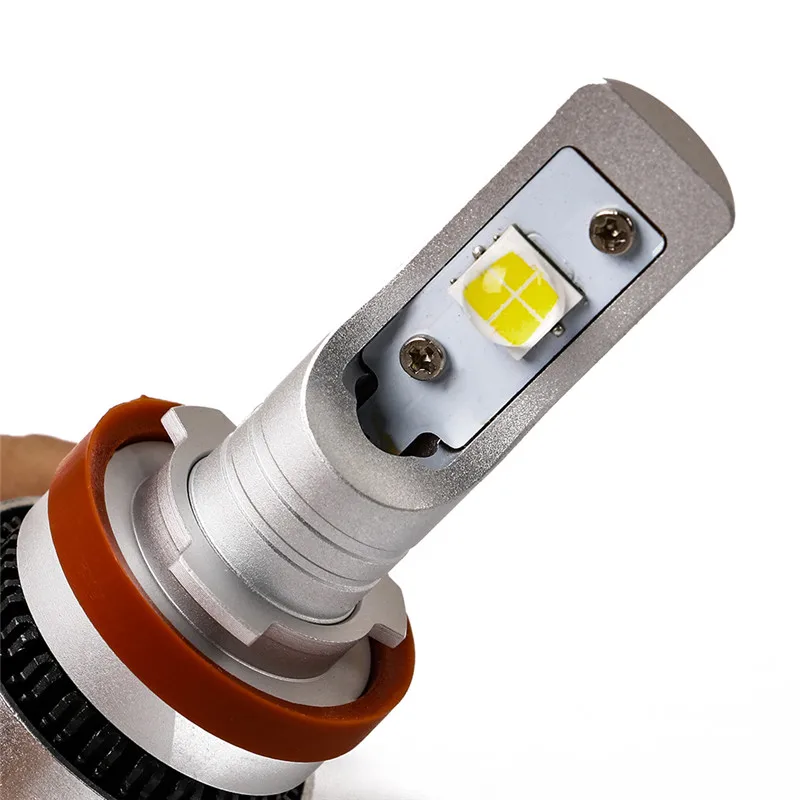 CN360 2 шт. LED H11 светодиодные автомобильные лампы для фар H8 H9 2019 новейшая модель с
