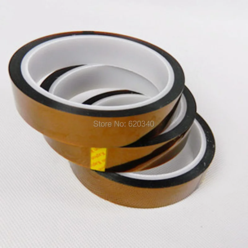 3 шт. термостойкие клейкие ленты 2 х30 м|polymide tape|insulation adhesive tapetape tape |