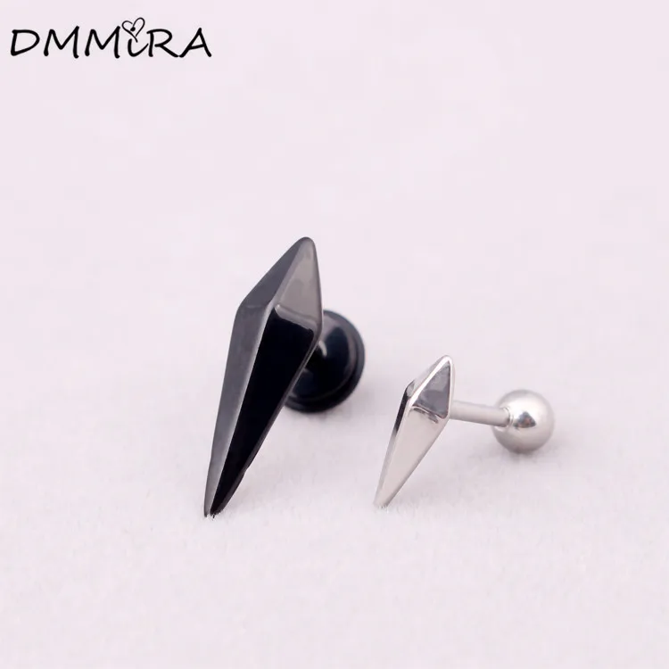 Женские серьги гвоздики из нержавеющей стали в стиле панк|cross stud earrings|fashion earringsstud