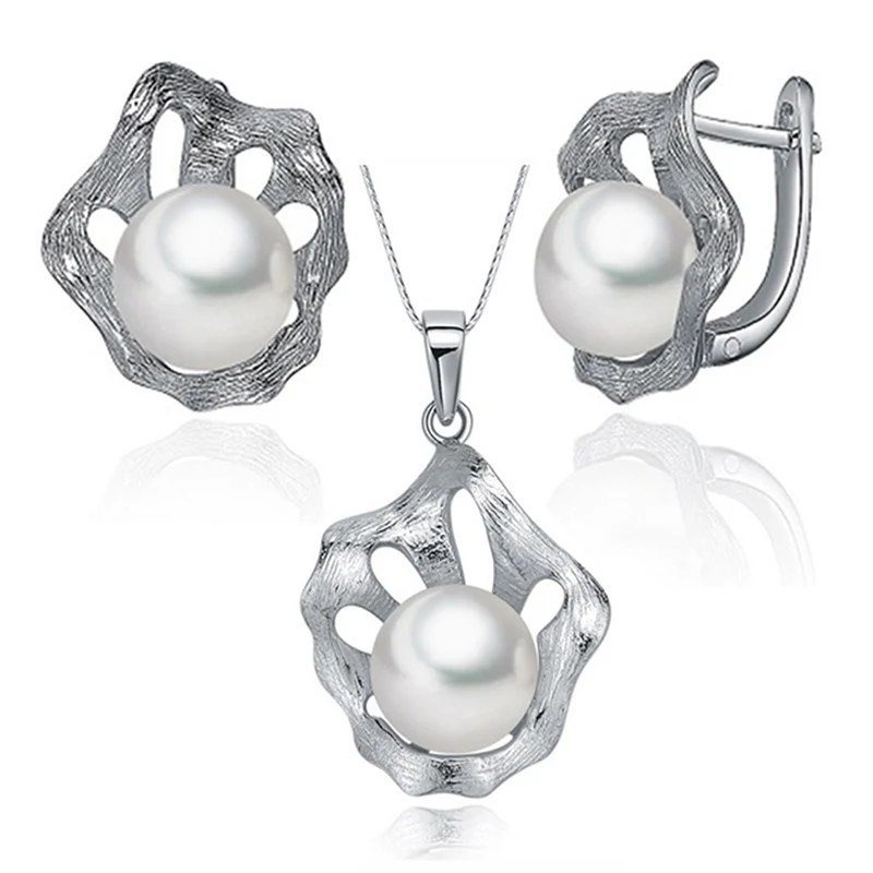 Sinya ожерелье чокер и серьги жемчужный набор украшений для женщин из