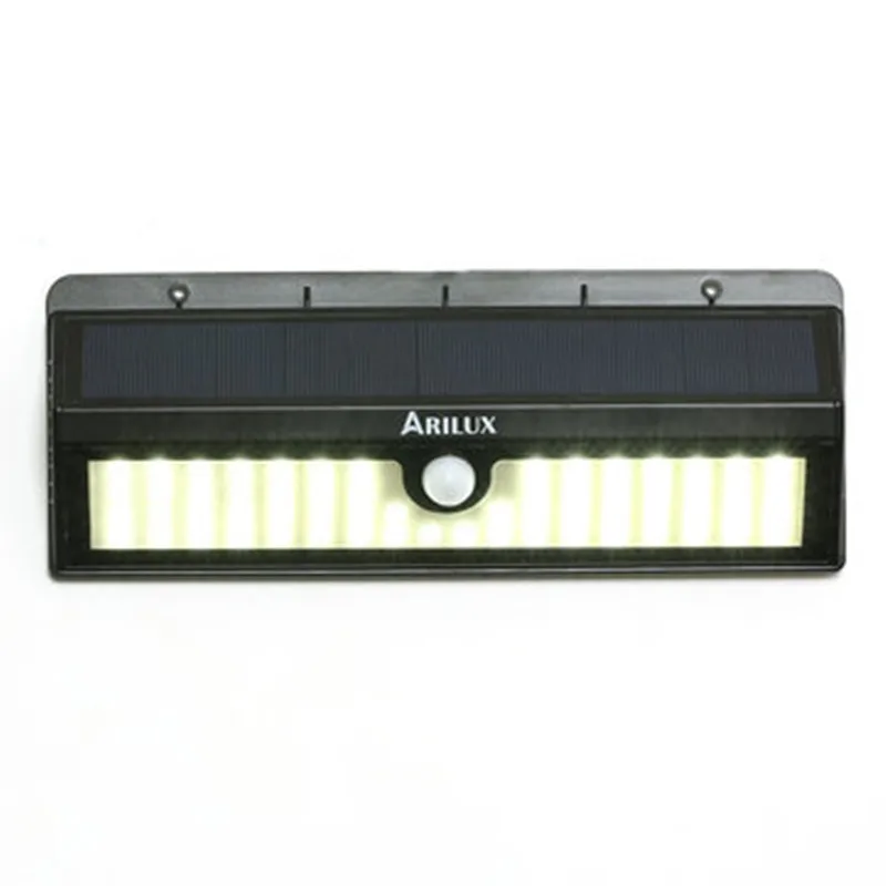 Уличный светодиодный светильник на солнечной батарее лампа с датчиком движения