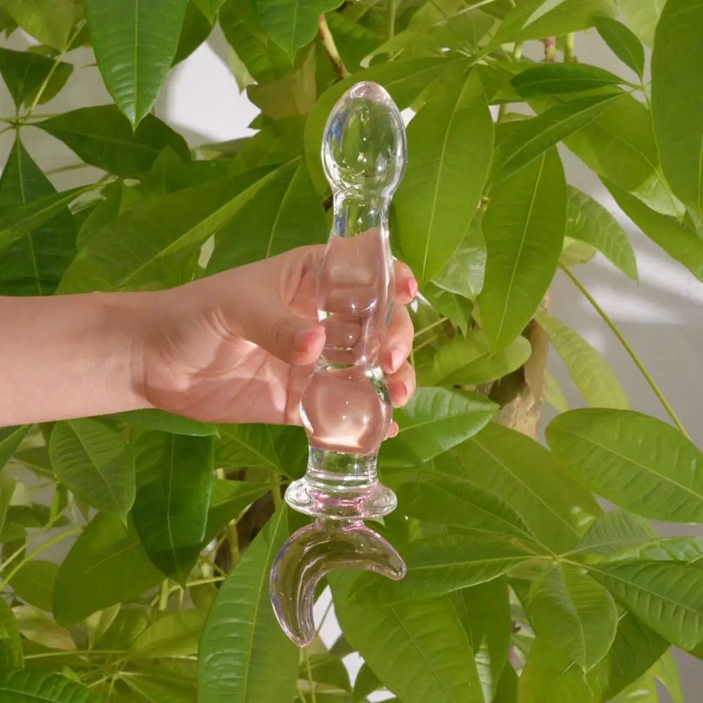 8 27 дюймовый большой хрустальный стеклянный фаллоимитатор Анальная пробка
