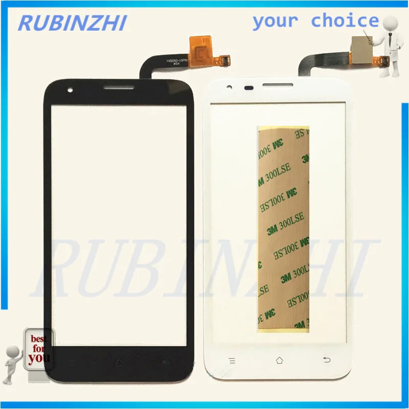 Сенсорный датчик RUBINZHI для телефона Fly Iq454 сменный сенсорный экран с цифровым