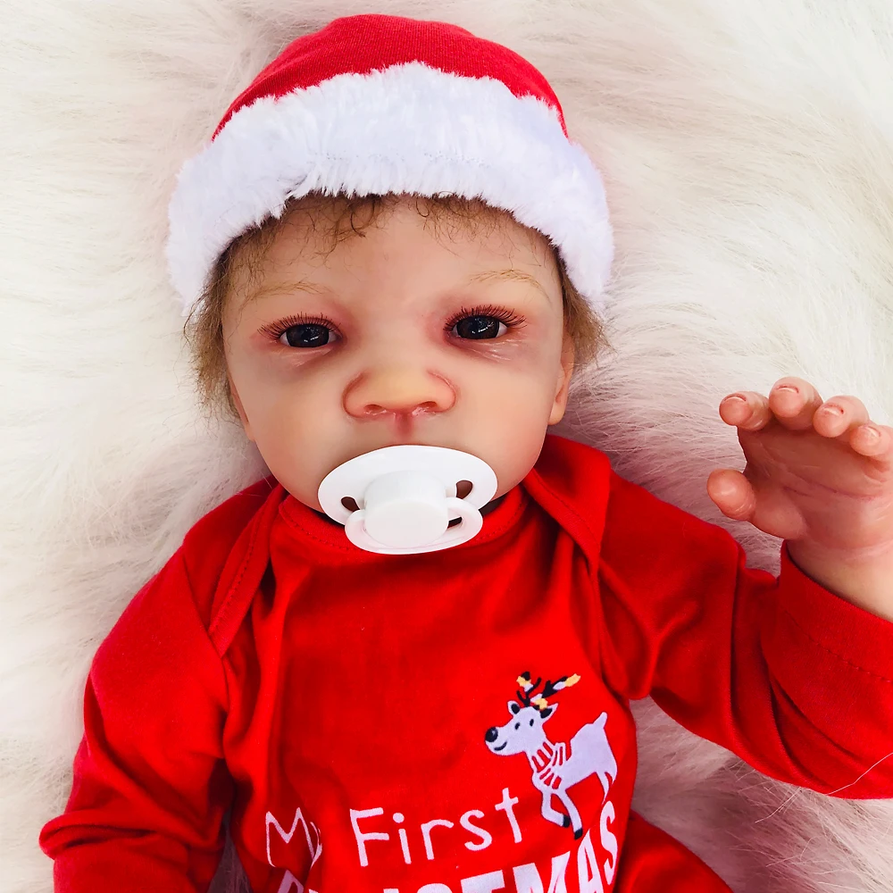 Кукла реборн силиконовая Мягкая 50 см|Куклы| |