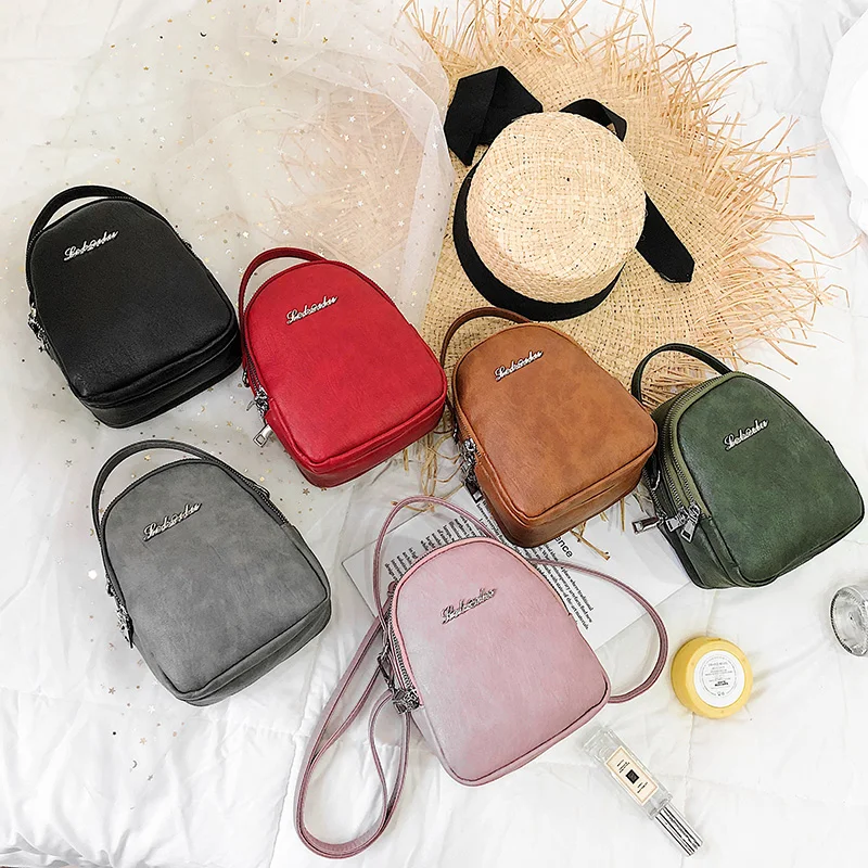 Women's Shoulder Bags Sale Red Handbag Leather Female Stylish Handbags Corssbody Messenger Bag For Women 2019 Summer Small Pink | Багаж и