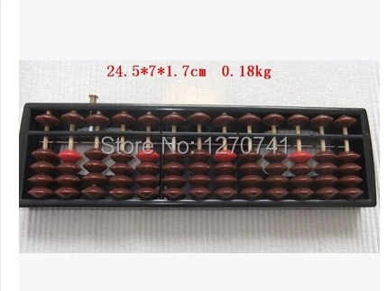 13 колонный черный пластиковый каркас Abacus китайский соробан инструмент в