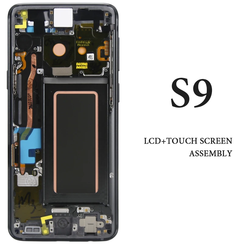 

OEM ЖК-дисплей для Samsung S9 дисплей с рамкой сенсорный экран для Samsung Galaxy S9 G960F сменный экран в сборе дигитайзер