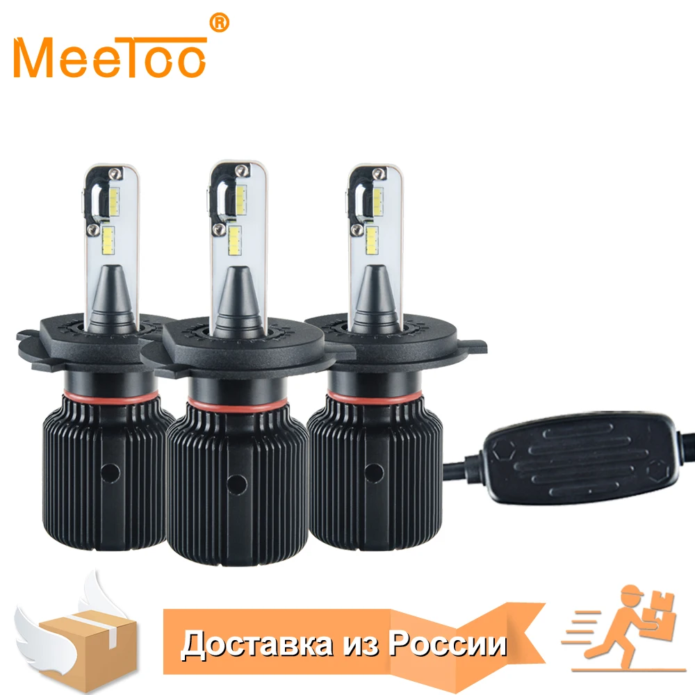 12 V H7 Led Canbus H4 для автомобильных фар H1 H13 H11 8000LM Авто 9005 HB3 9006 HB4 9007 9004 6500 k светодиодный
