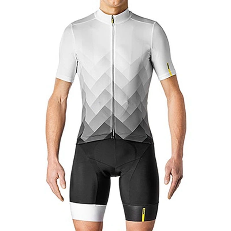 Mavic Cycling 2018 летние дышащие короткий рукав Джерси Биб шорты | Спорт и развлечения