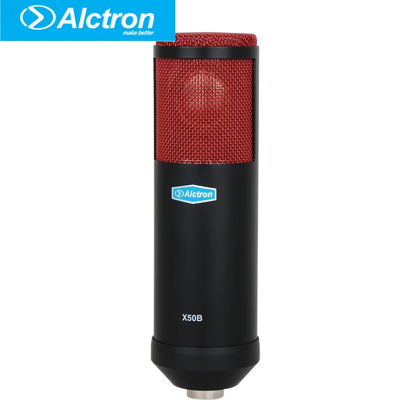 Alctron X50B профессиональный конденсаторный микрофон с большой диафрагмой для