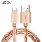 ! Usb-кабель ACCEZZ 8pin для Iphone XR X XS MAX SE, зарядный шнур для синхронизации данных, освещение для Iphone 8 7 6s 6 Plus, Зарядные кабели