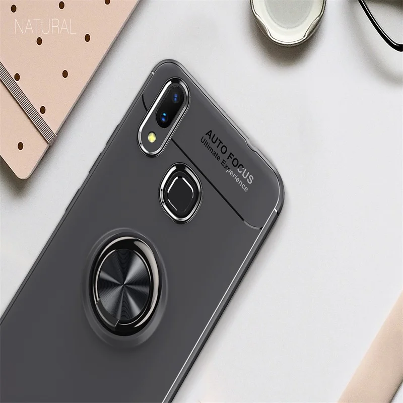 Чехол для VIVO NEX 6 59 дюйма держатель кольца на палец мягкий бампер чехол телефона A |