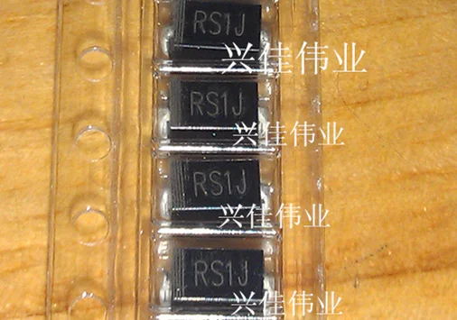 500PCS/LOT Fast Recovery Diode FR105 Silk Screen: RS1J SMA 1A 600V | Integrated Circuits
