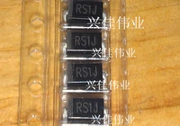 500pcslot fast recovery diode fr105 silk screen rs1j sma 1a 600v