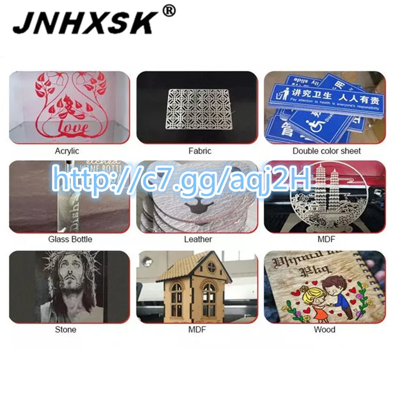 JNHXSK 9060 600*900 мм станок для лазерной резки и гравировки лазер cnc CO2 ruida 6442S гравер