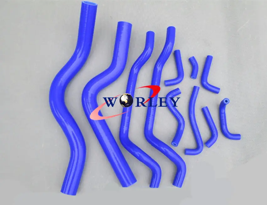 For MITSUBISHI ECLIPSE DSM 4G63T 1G 1990-1994 BLACK Silicone Radiator Heater Hose | Автомобили и мотоциклы