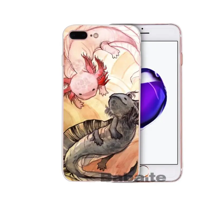 A11 Babaite Прозрачный чехол для телефона с милыми животными Axolotl для iPhone 8 7 6 6S Plus X XS MAX 5 5S SE XR Cellphones11 11pro 11promax - Цвет: A11