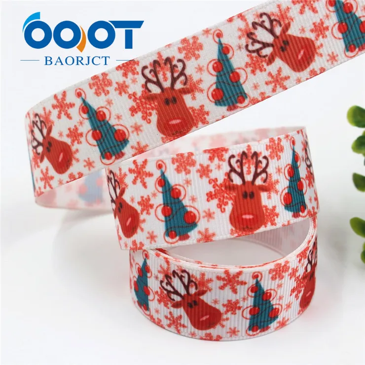 OOOT BAORJCT I-19713-9, 22 мм, 10 ярдов с героями мультфильмов, рождествеская серия корсажные ленты, Аксессуары и украшения в виде банта, своими руками материалы - Цвет: 7