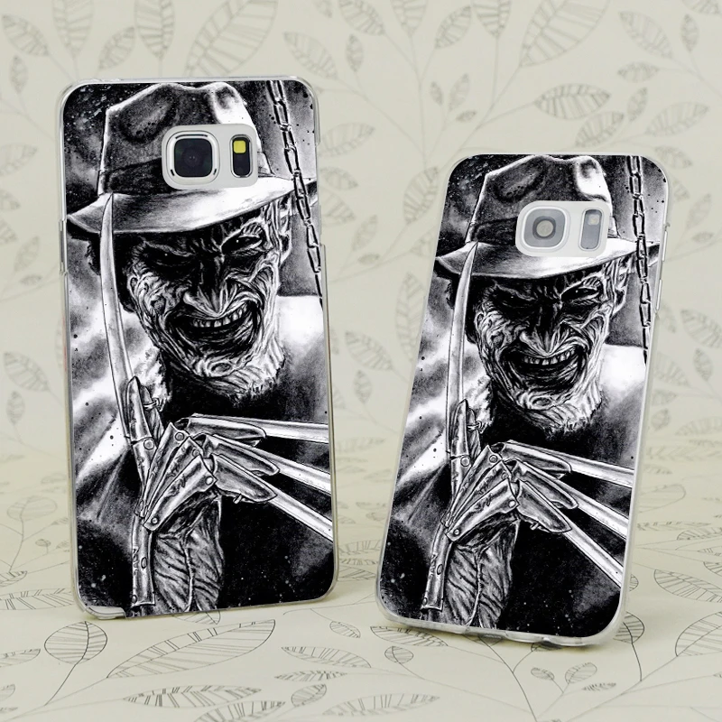 C3862 Freddy Krueger Transparent Hard PC Case Cover For Samsung Galaxy S 3 4 5 6 7 Mini Edge Plus Note 9 |