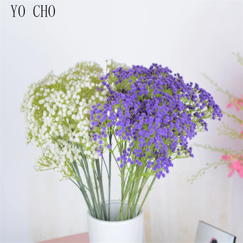 Цветочное искусство Babysbreath искусственное растение свадебный букет украшение для