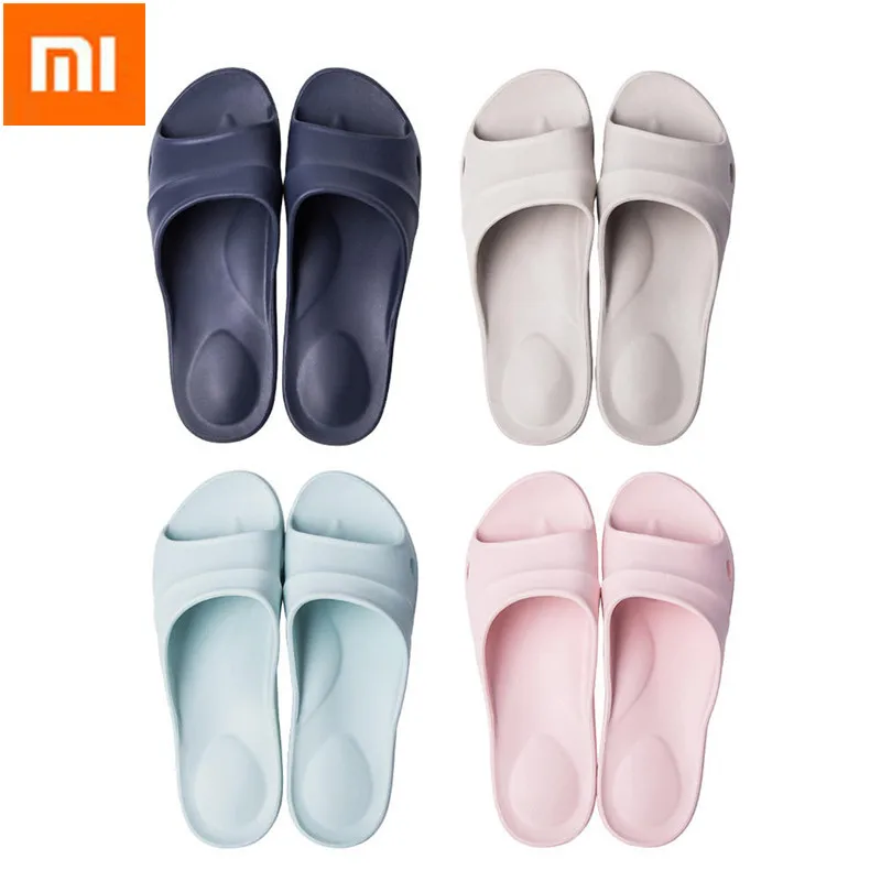 XIAOMI Ванная комната тапочки комнатные EVA Массажные дизайн Пластик мягкая подошва