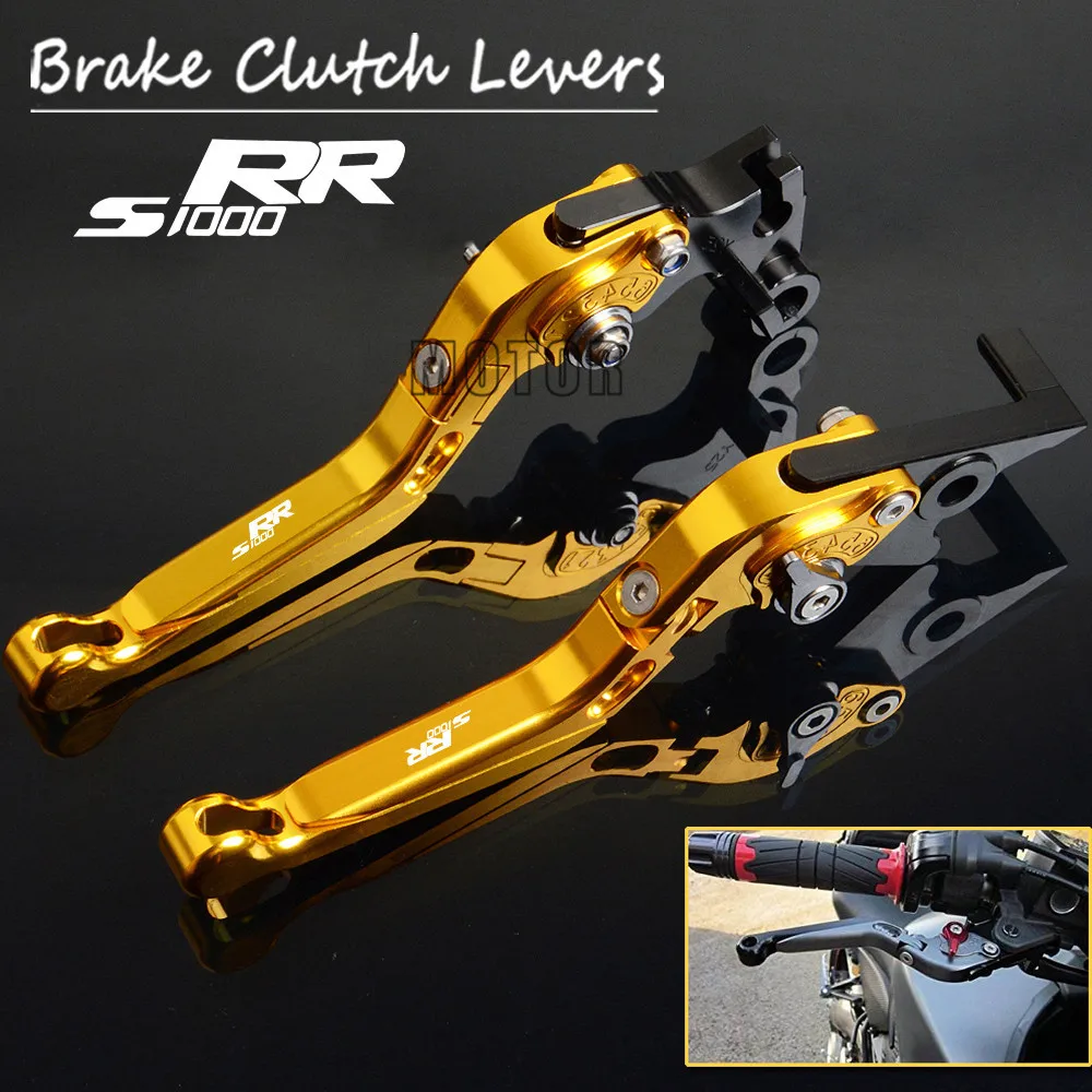 

Motorcycle CNC Aluminum Brake Clutch Levers For BMW S1000RR 2010-2014 S 1000 RR 2015-2016 Adjustable Folding Extendable S1000 RR