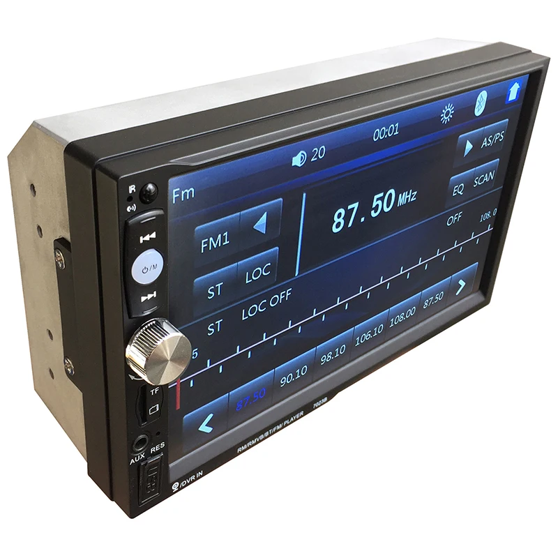 Bluetooth Hands-free вызов автомобиля Multim аудио HD 7 дюймов автомобильное радио встроенный