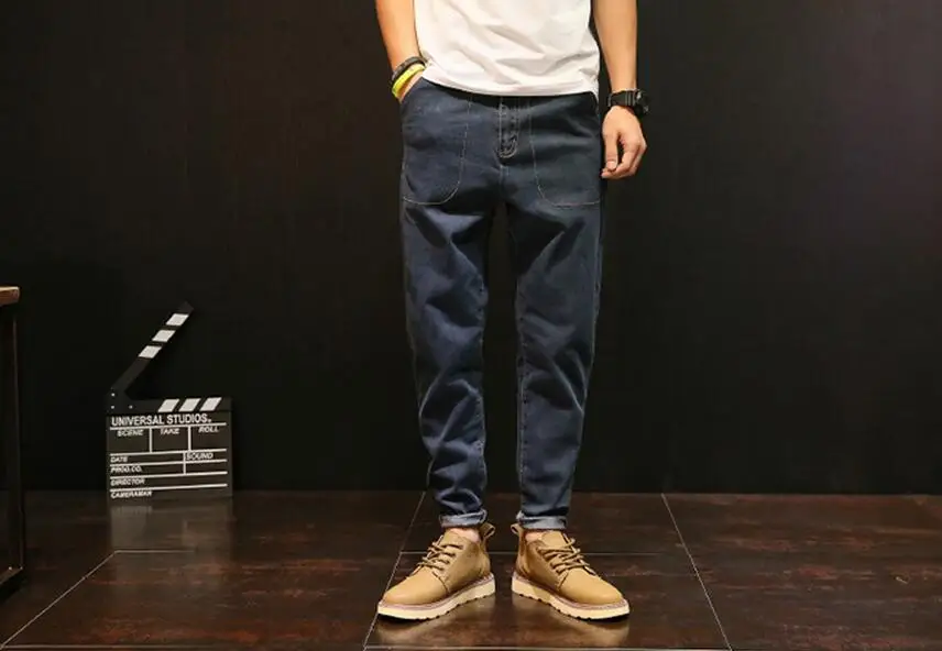 

28-42 HOT 2019 Spring /Autumn Male New Fashion Little leisure big yards jeans