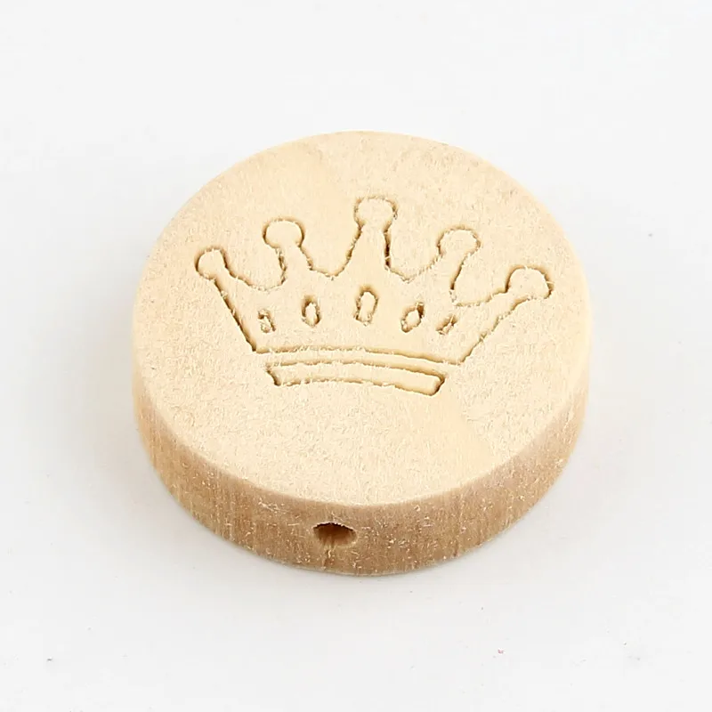 Crown Spacer Бисер 20 штук дерево Бусины мм для новорожденных DIY Игрушечные лошадки