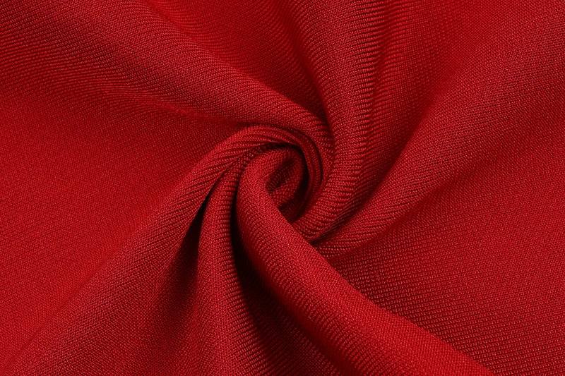 

Beateen 2018 New Christmas Red Sequin Bandage Bodycon Fitted Dress Knee Length Mesh Sexy Lady Party Spaghetti Strap Fashion