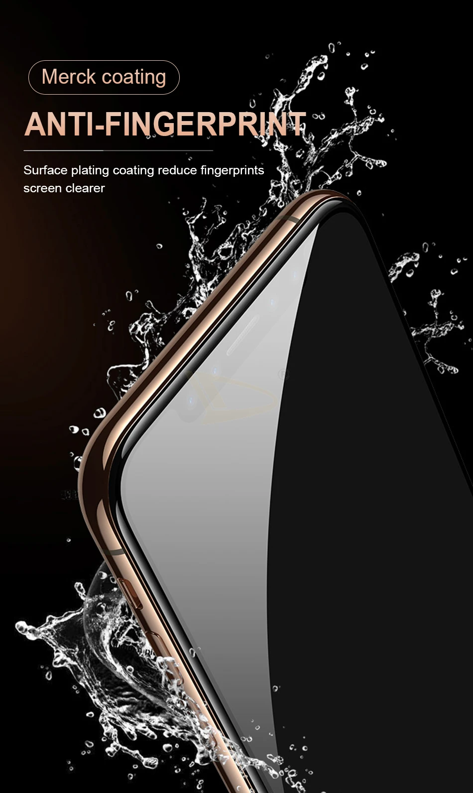 11D полноэкранное Защитное стекло для iphone X XR XS Max Edge Cover Защитная пленка для iphone 6 6s 7 8 PLus закаленное стекло