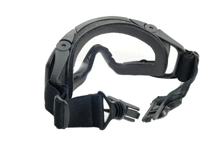 Черные лыжные спортивные и Пейнтбольные страйкбольные очки