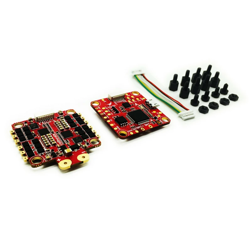 HGLRC Titan Plus F460 стек Аэробус F4 Контроллер полета OSD и dinoshot 60A Blheli_32 ESC 30 5x30 5mm для