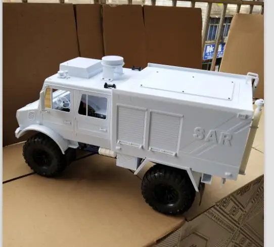RC Benz Неокрашенный огонь наборы для тела HRAXXAS TRX4 F150 км крест SR4 SP4 осевой SCX10 RC4DW D90 G2 безколлекторная электрическая модель HG401 HG402 CRALWER 1/10