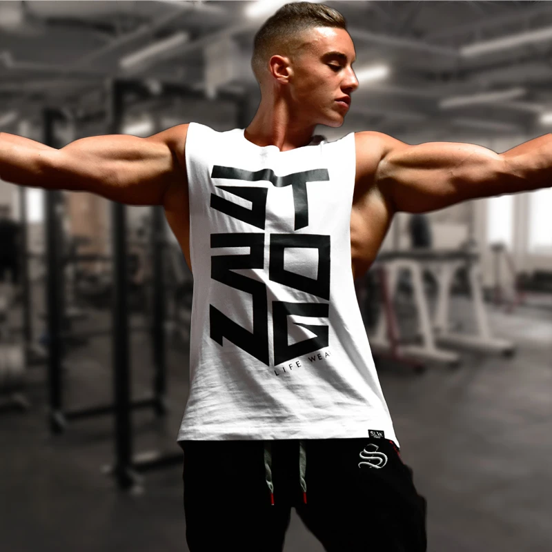 Фитнес Для мужчин майка камуфляж S Бодибилдинг стрингеры Безрукавки для женщин