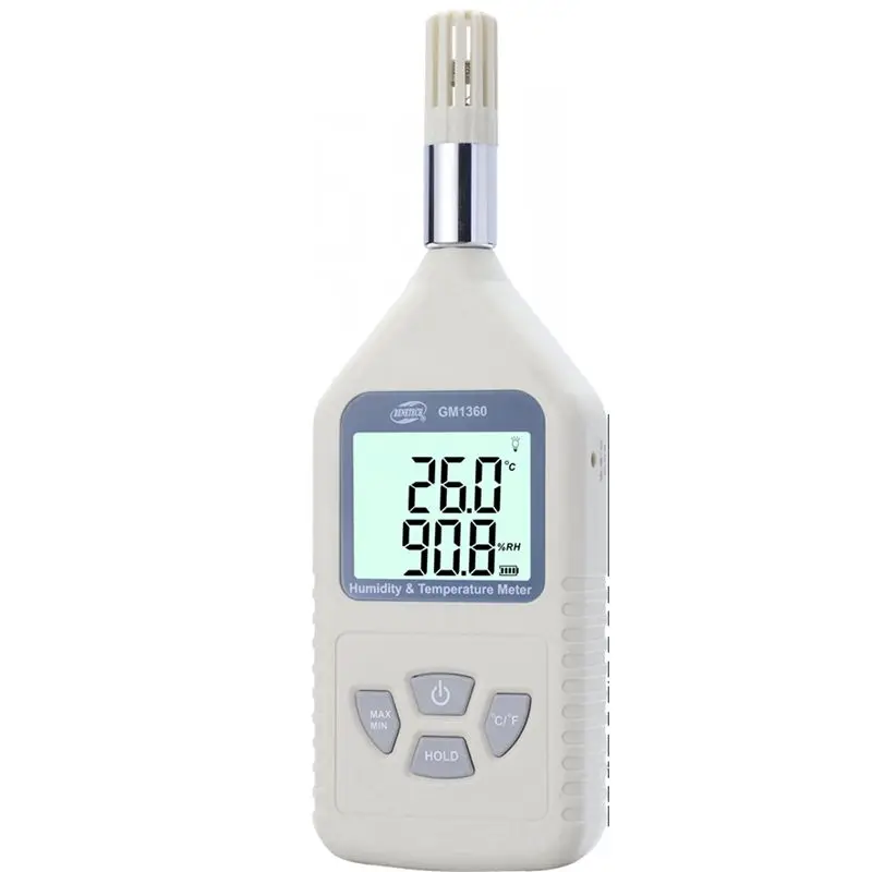 Industrial Digital Thermometer Hygrometer Handheld LCD C/F Thermo-hygrometer Factory Air Condition Temperature Humidity Meter |