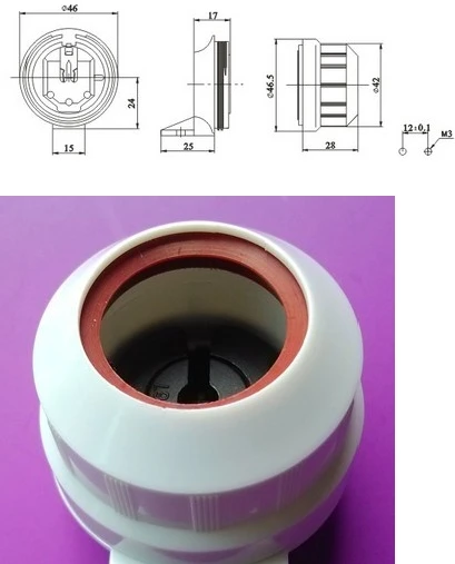 

100pcs Waterproof G13 T8 Lamp bases For Light Tube