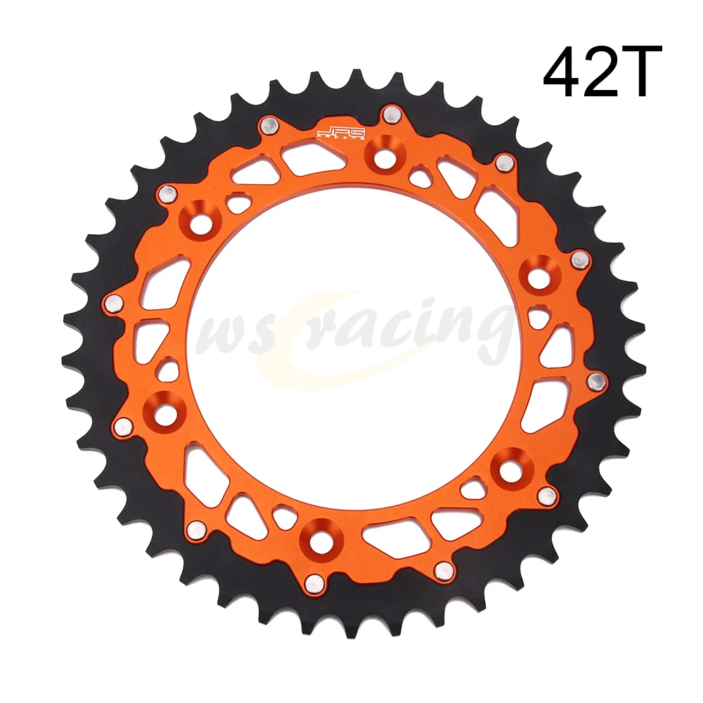 42 т 45 т 48 50 т 52 сзади звездочки для KTM SX EXC EXCF SX XCW XCFW MXC SXS SXF XC EXC XCF SMR SMC 125 144 150 200 250 Duke 790 LC4 - Цвет: 42T