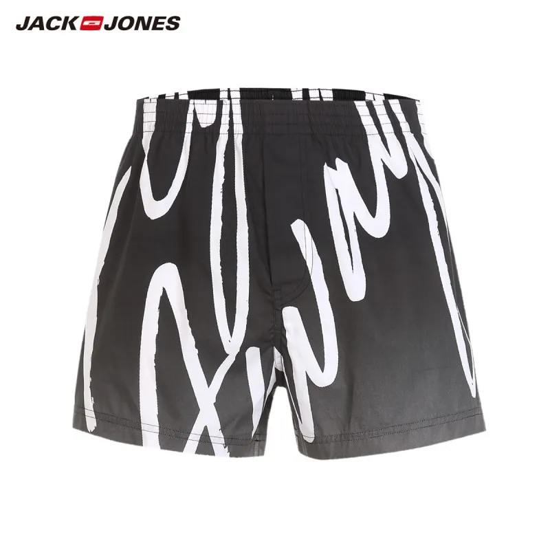 JackJones мужские 100% хлопковые шорты боксеры с принтом домашняя одежда трусы 218392555 |
