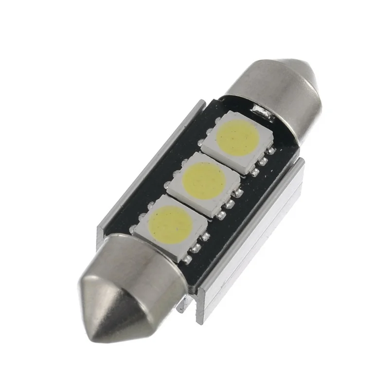 10 шт. сигнальная лампа C5W 31 мм 41 3 SMD 5050 Светодиодный CANBUS без ошибок гирлянда