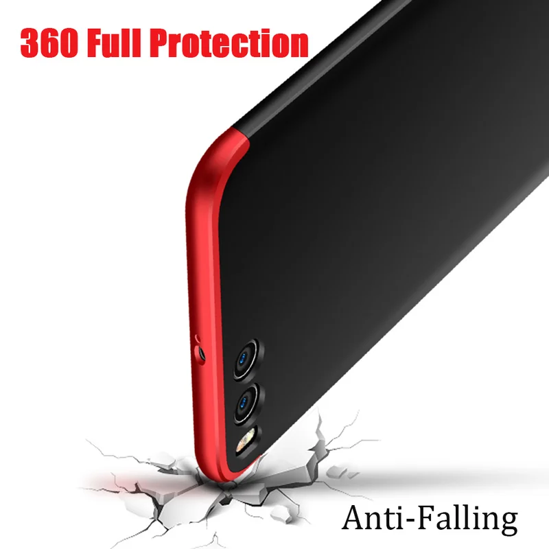 Luxury Hard Case For Xiaomi Mi Note 3 Armor 3in1 Matte Back Cover 360 Degree Full Protection Phone Cases for xiomi note3 coque |