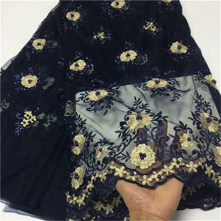 2018 в нигерийском стиле тюль кружевной ткани Быстрая доставка Африки для свадьбы