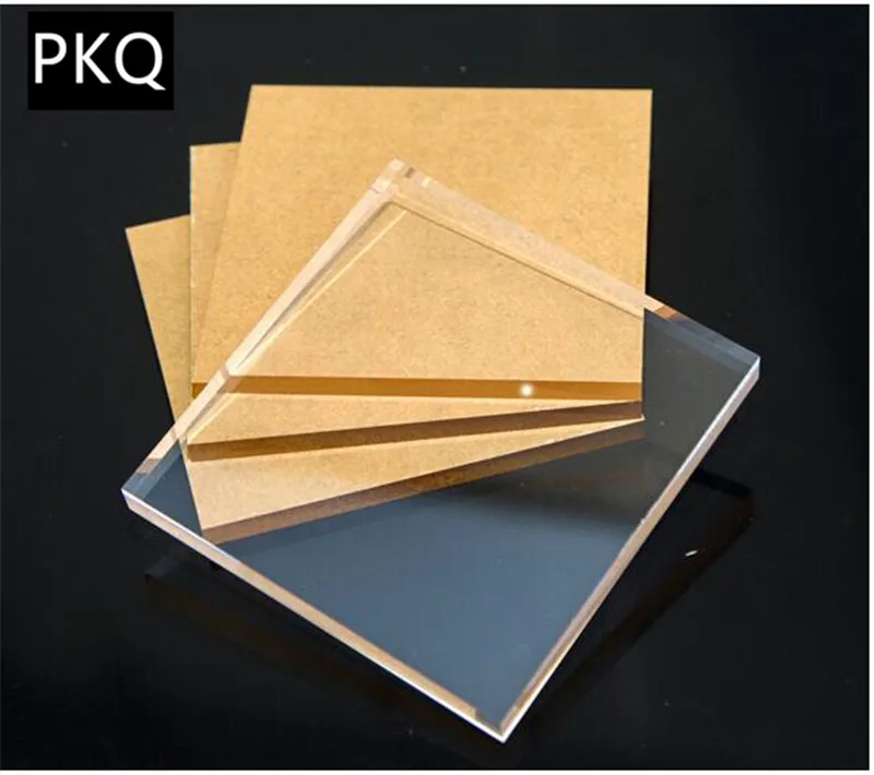 2 шт./лот прозрачный акриловый лист из оргстекла DIY Cut пластиковая доска Perspex