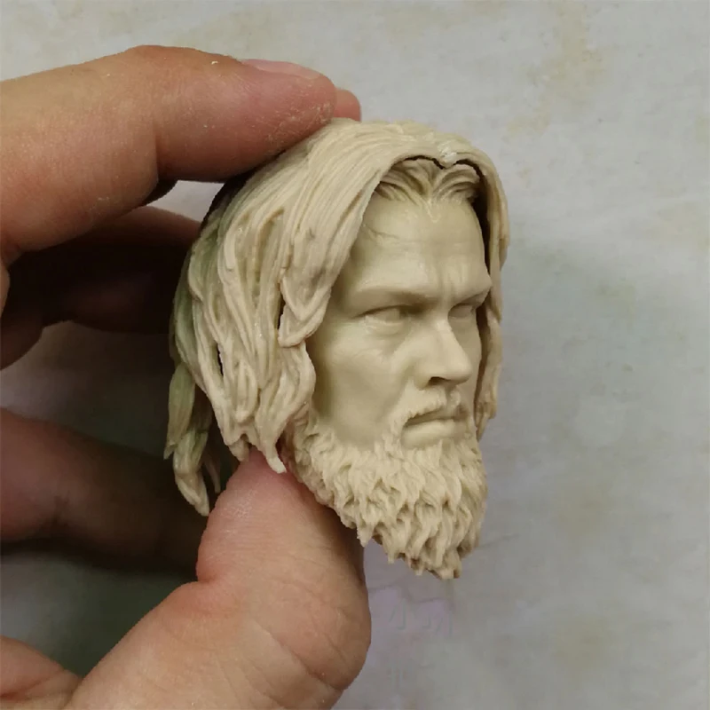 1/6 г. Неокрашенная голова Леонардо ДиКаприо для тела экшн-фигурок 12 дюймов |