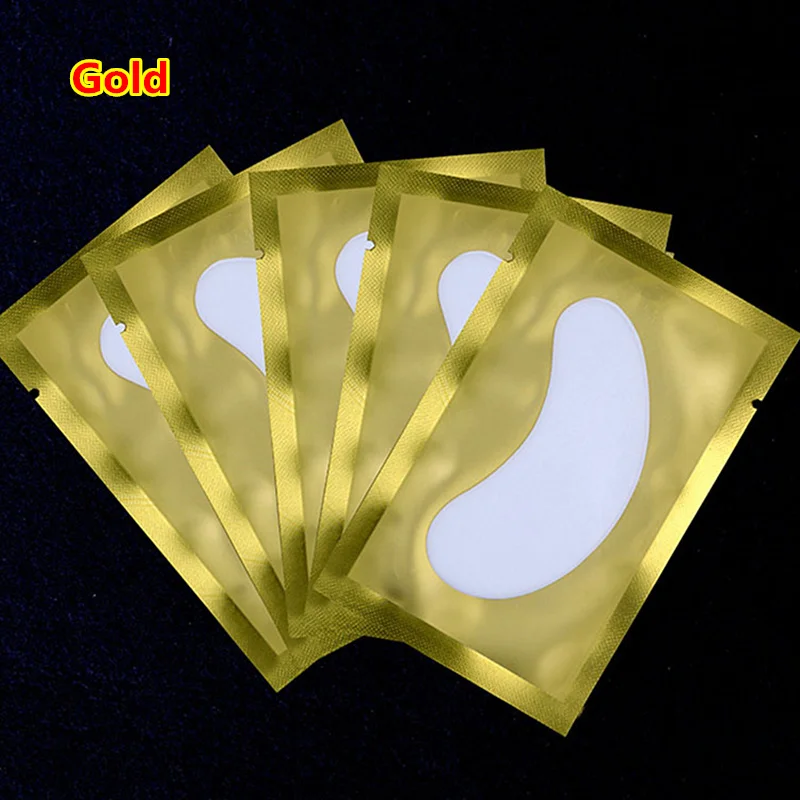 

Eye Pad 100pairs Eyelashes Hydrogel Eyepatches Extension Grafted Eyelashes Eye Mask Surface Smooth Thin Eyelashes Isolation Pad