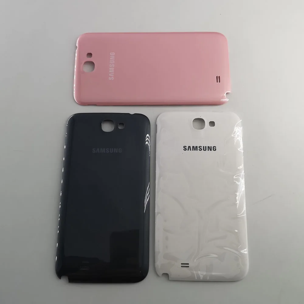 Задняя крышка аккумулятора для Samsung Galaxy Note 2 II N7100 N7105 I317 N7108 корпус двери и задней