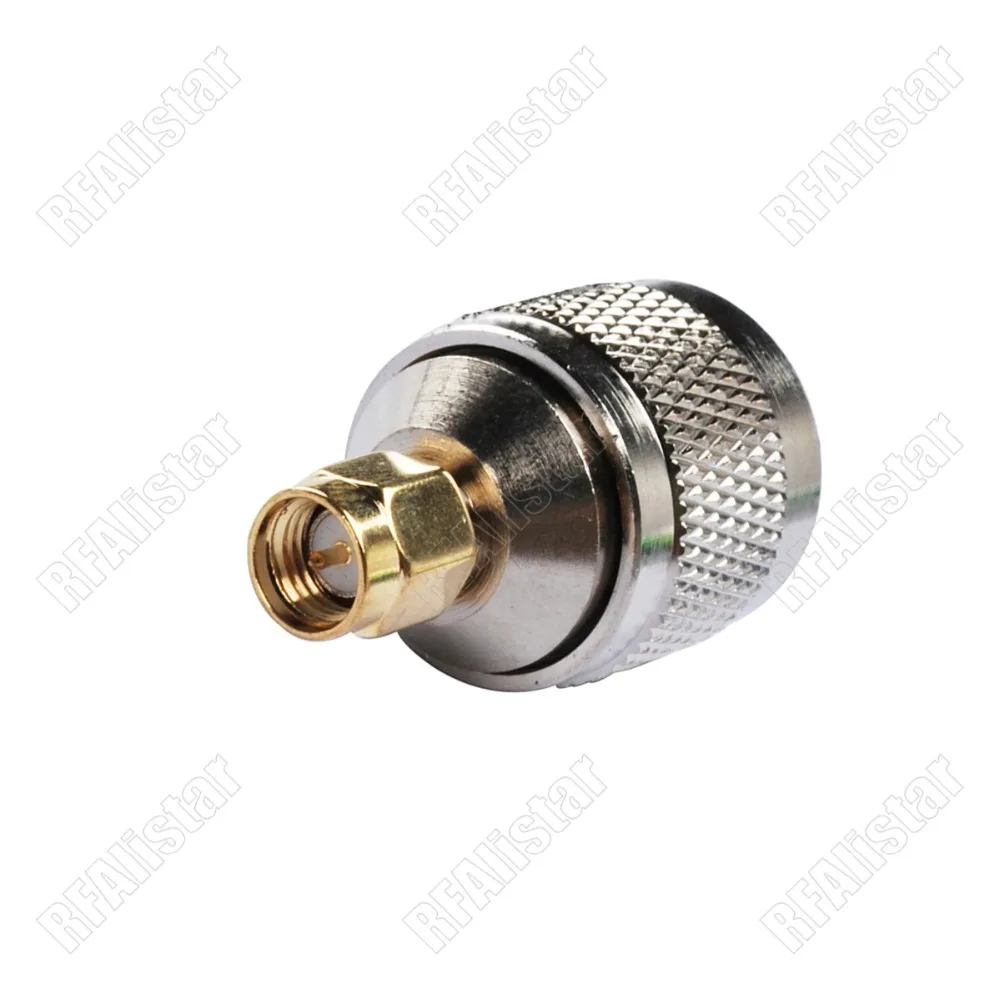 Разъем SMA типа папа на N прямой радиочастотный адаптер соединитель Wi Fi антенный