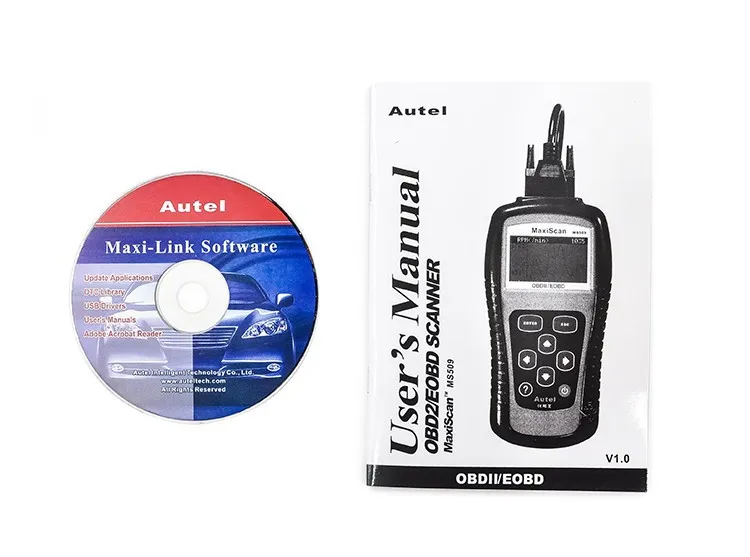 2018 новейший Autel MaxiScan MS509 OBD сканер OBD2 кодовый ms 509 считыватель кодов автомобильный